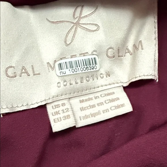 Gal Meets Glam Burgundy Midi Dress - Picture 5 of 10